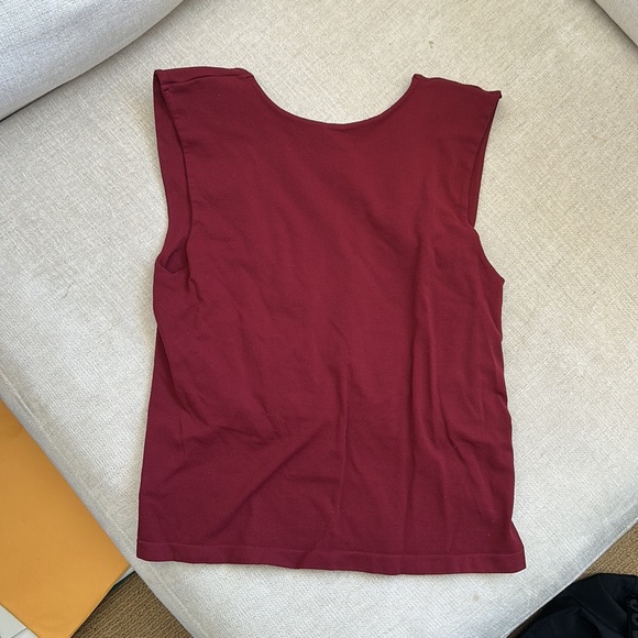 Free People Maroon Tank Top - Picture 3 of 3